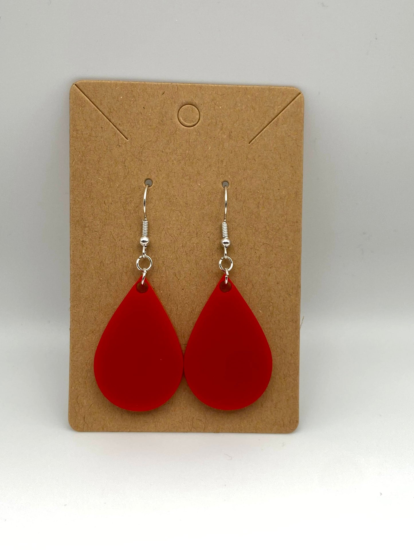 Pink or Red Teardrop