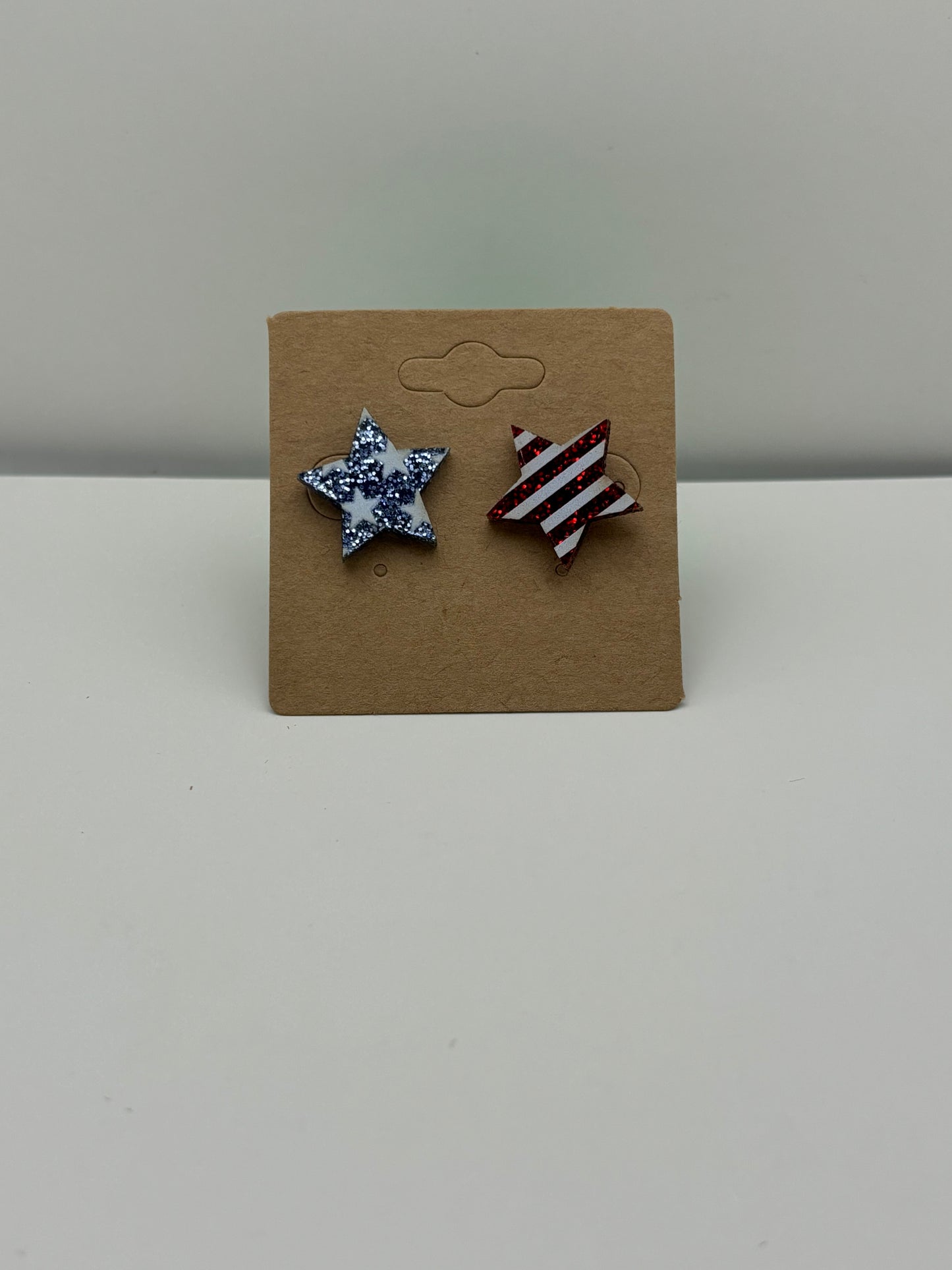 Patriotic Star Studs